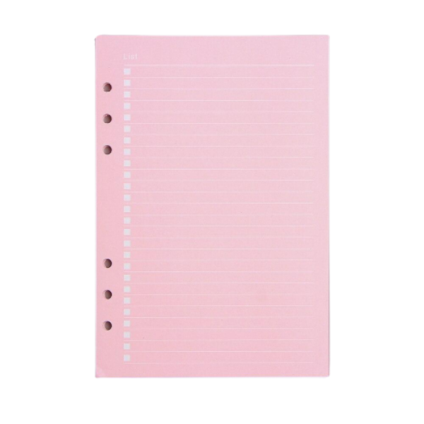 To do list (checkbox) - A5 Planner Refills